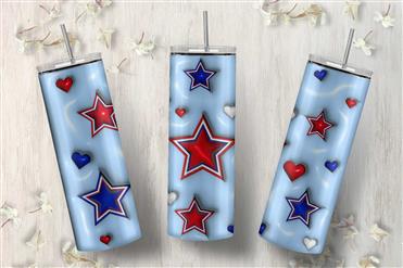 Inflated 3D Independence Stars